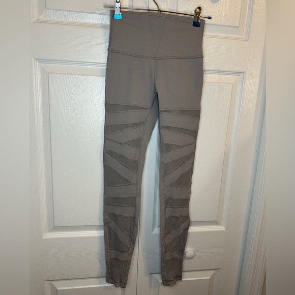 Lululemon Wunder Under Pant HR Mesh Sz.4 - Picture 5 of 7